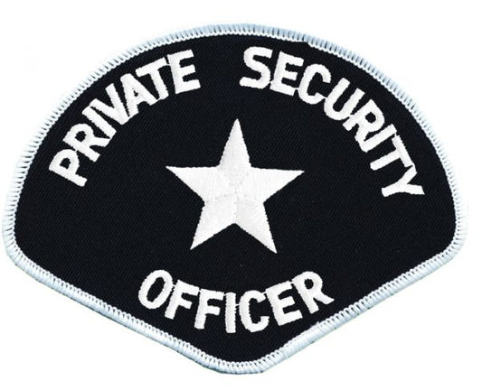 Private Security Officer Shoulder Patch