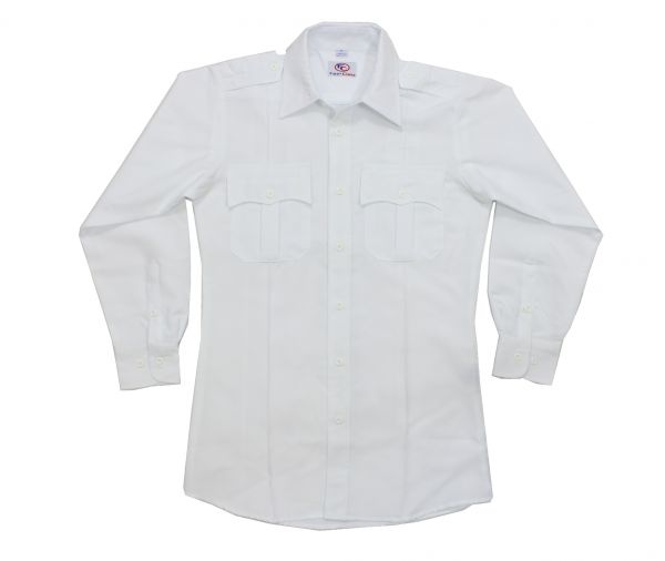 Polyester Long Sleeve Uniform Shirt