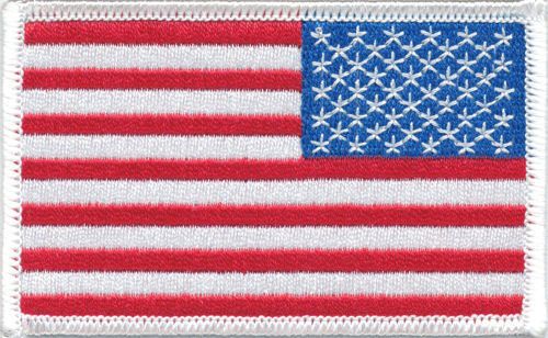 U.S. Flag Emblem - Right Shoulder
