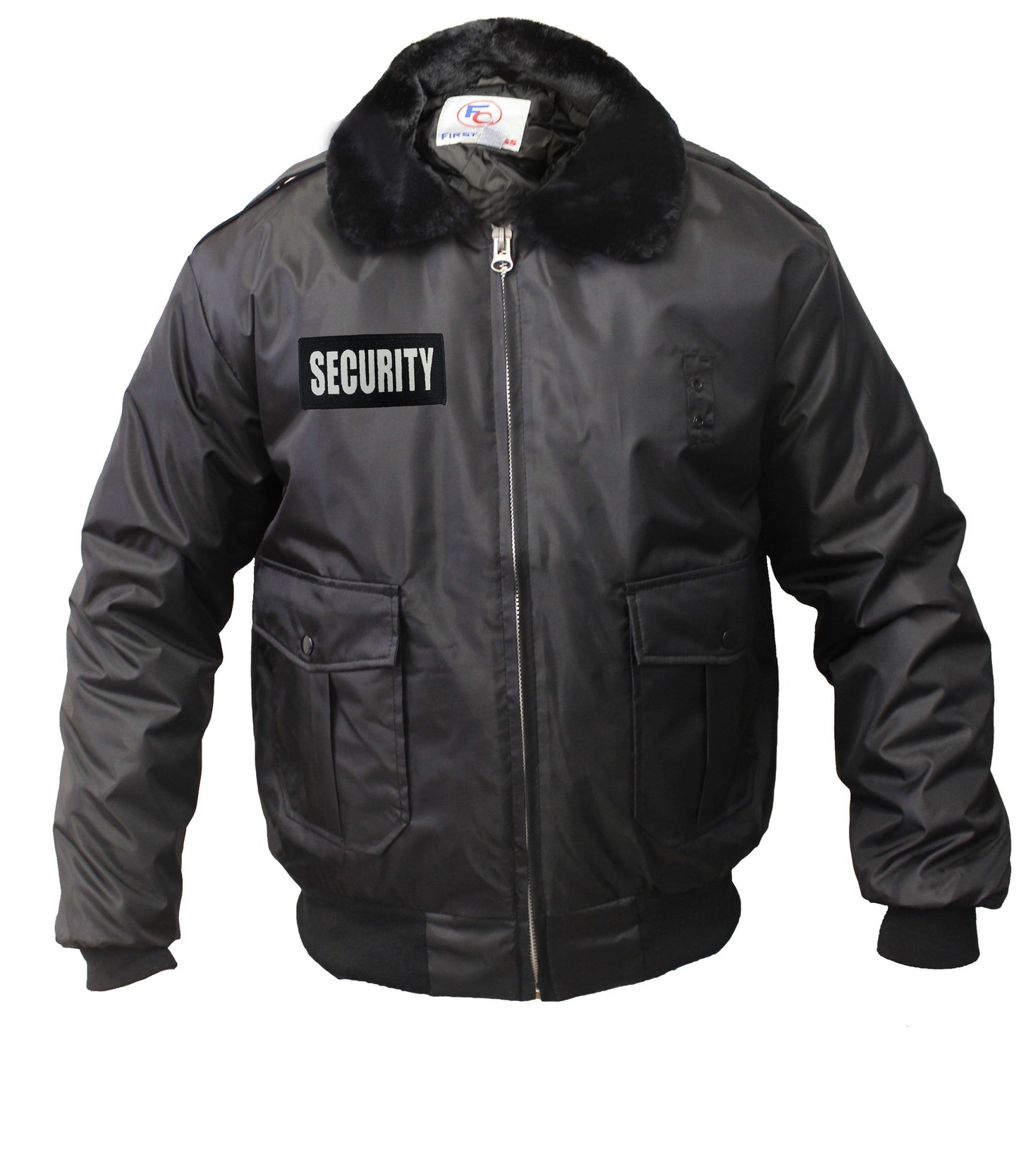 Watch-Guard Bomber Jacket (Black) with ID