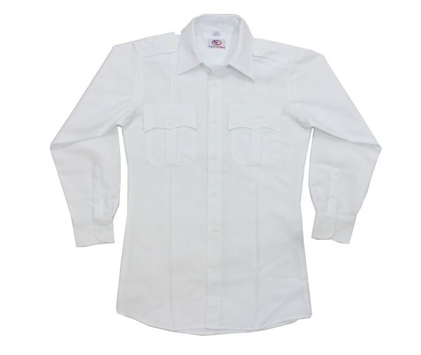 100% Polyester Long Sleeve Zippered Uniform Shirts
