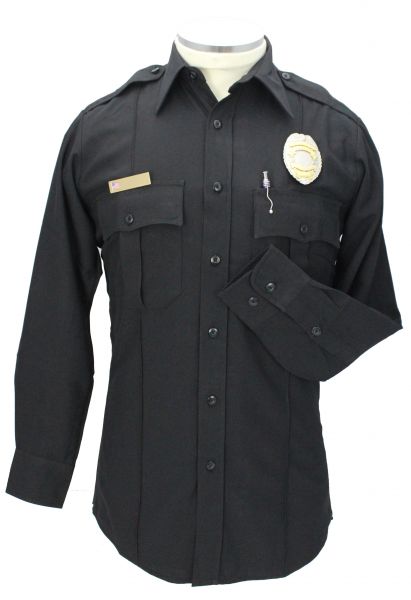 Poly/Rayon Long Sleeve Uniform Shirt