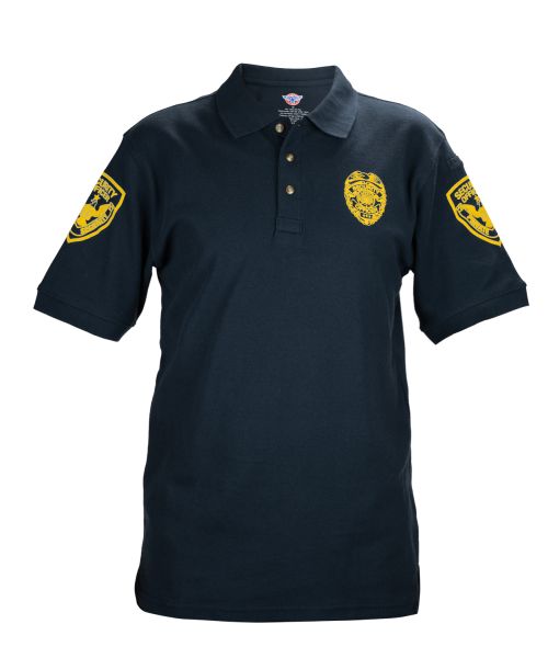 Security Badge Polo Shirt