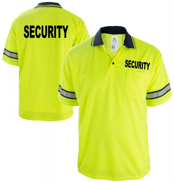 High Vis. Polo Shirt With Security ID
