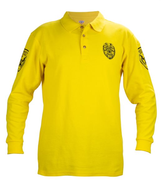 Security Long Sleeves Polo Shirt