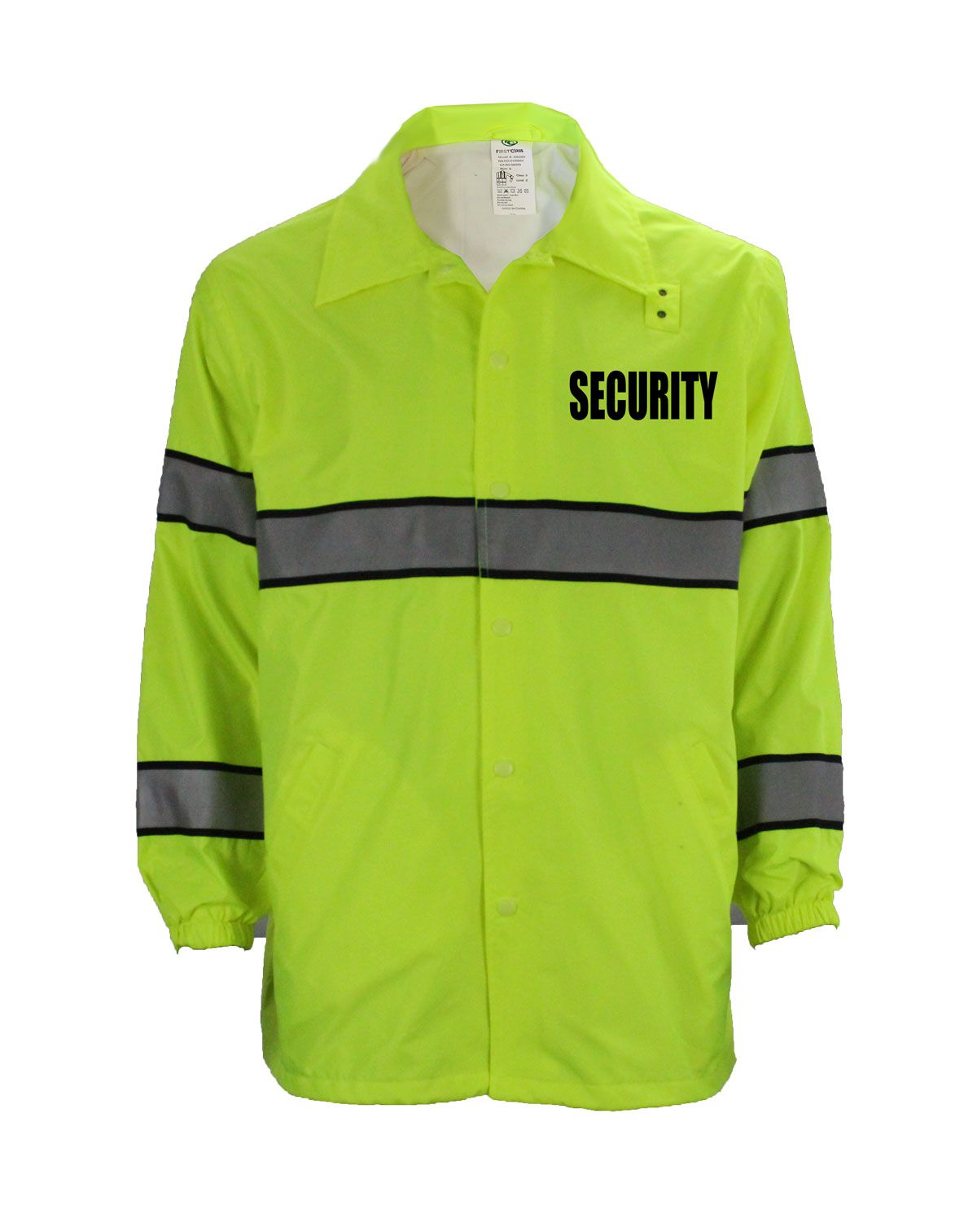 High Visibility Windbreaker With Security ID